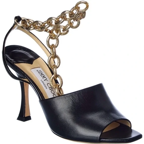 Jimmy Choo Mule with chain detail - Picture 2 of 9